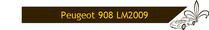 Peugeot 908 LM2009