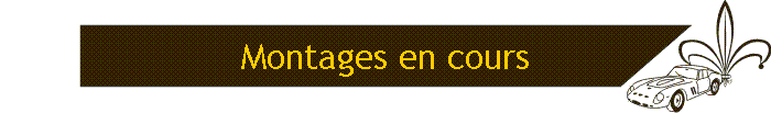 Montages en cours